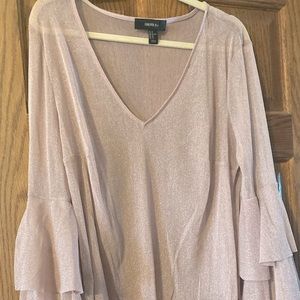 Forever 21 Plus Sheer Blouse